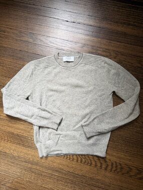 La Ligne Light Gray Knit Sweater